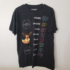 welovefine Pokémon Eeveelution Tee - L